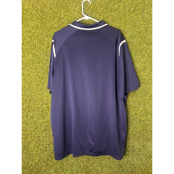 Nike Dri Fit Navy Polo Performance Shirt Moisture‎ Wicking Golf Top Size XXL - Picture 7 of 7